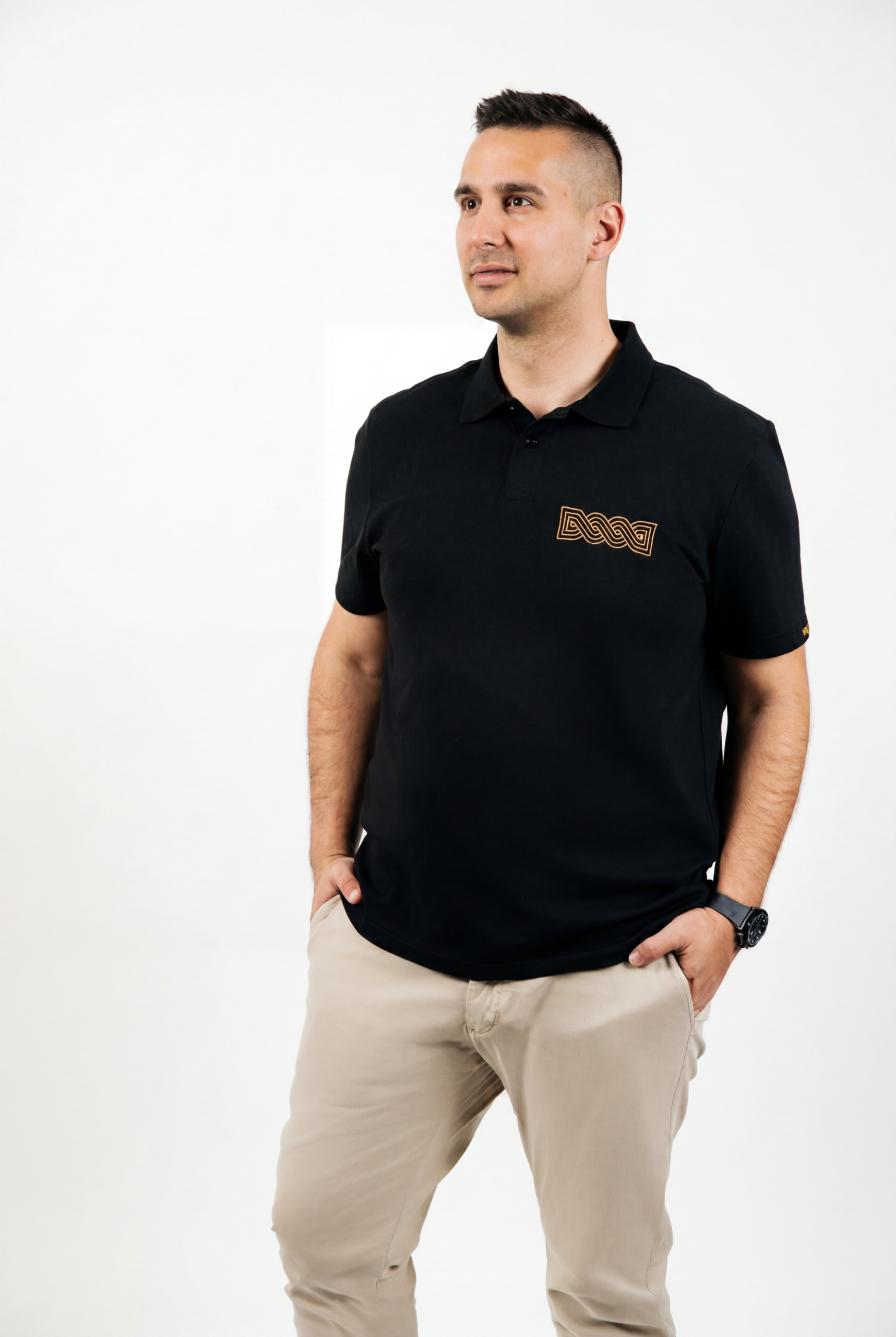MUŠKA POLO MAJICA vez pleter